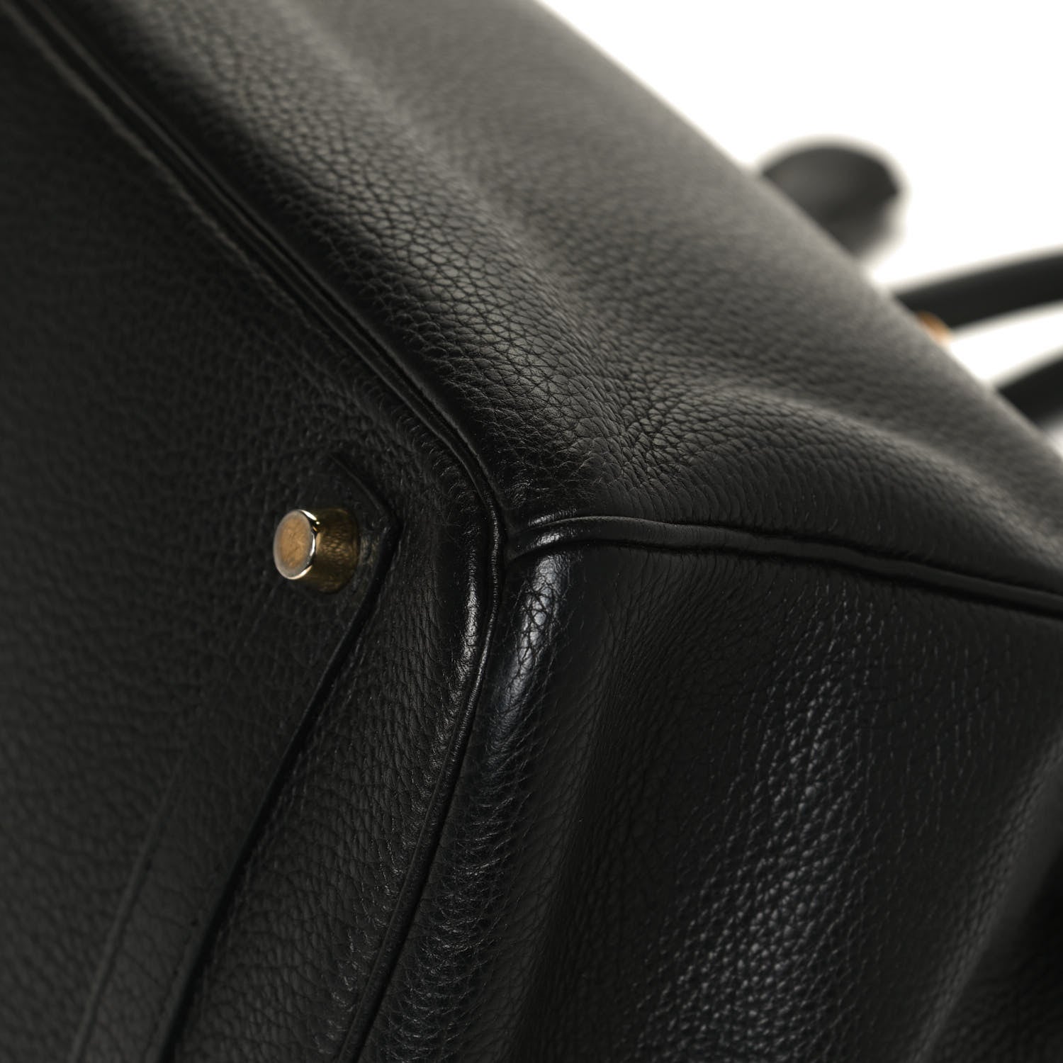 Hermes Taurillon Clemence Birkin 35 Black 10 of 12