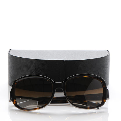 Prada Square Sunglasses SPR17N Havana 9 of 9