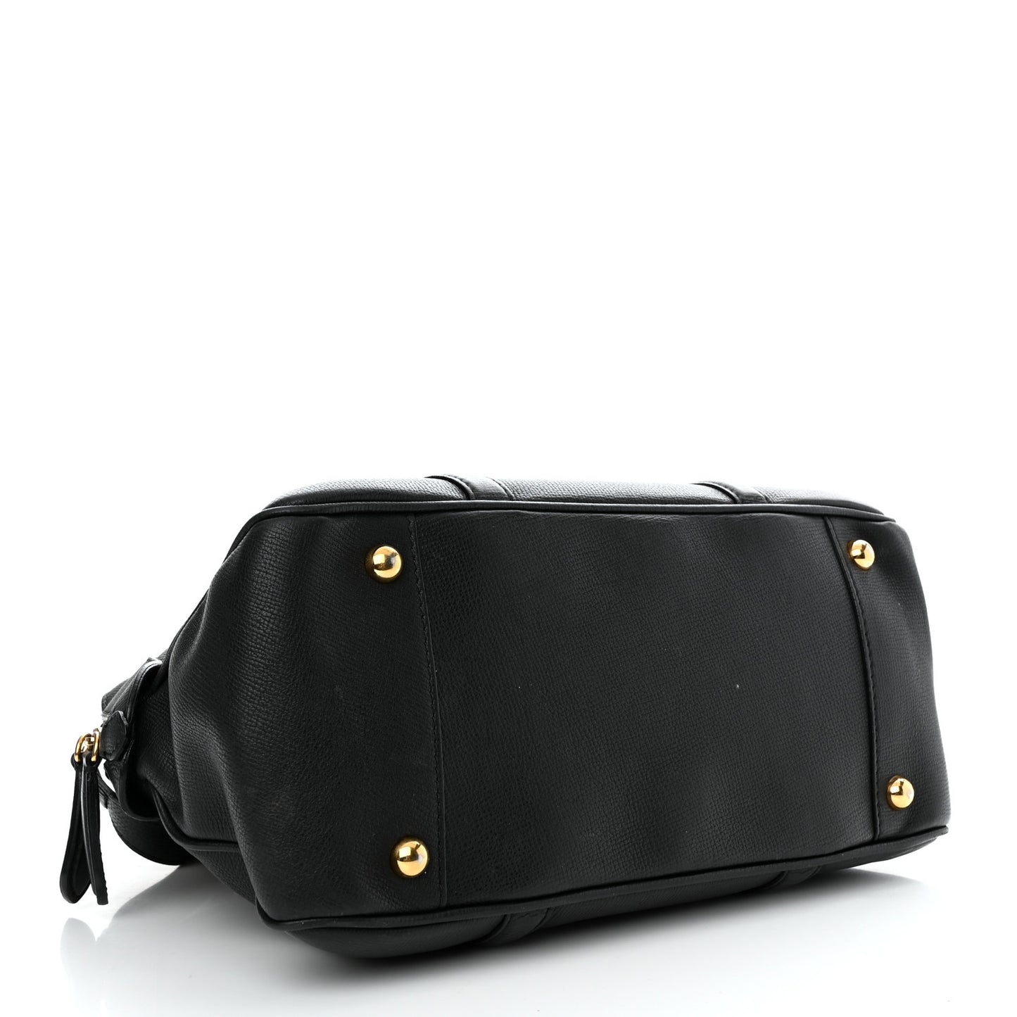 Derby Calfskin Medium Milverton Satchel Black