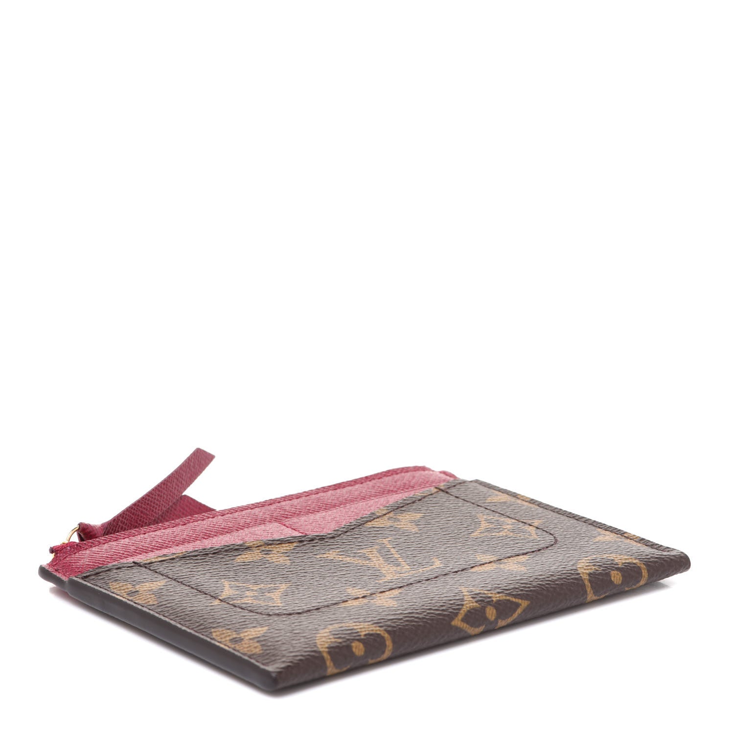Louis Vuitton Monogram Zipped Card Holder Fuchsia 4 of 6