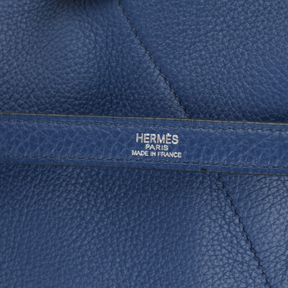 Hermes Taurillon Clemence Bolide 35 Bleu Saphir 13 of 15
