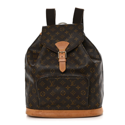 Louis Vuitton Monogram Montsouris GM Backpack 1 of 8