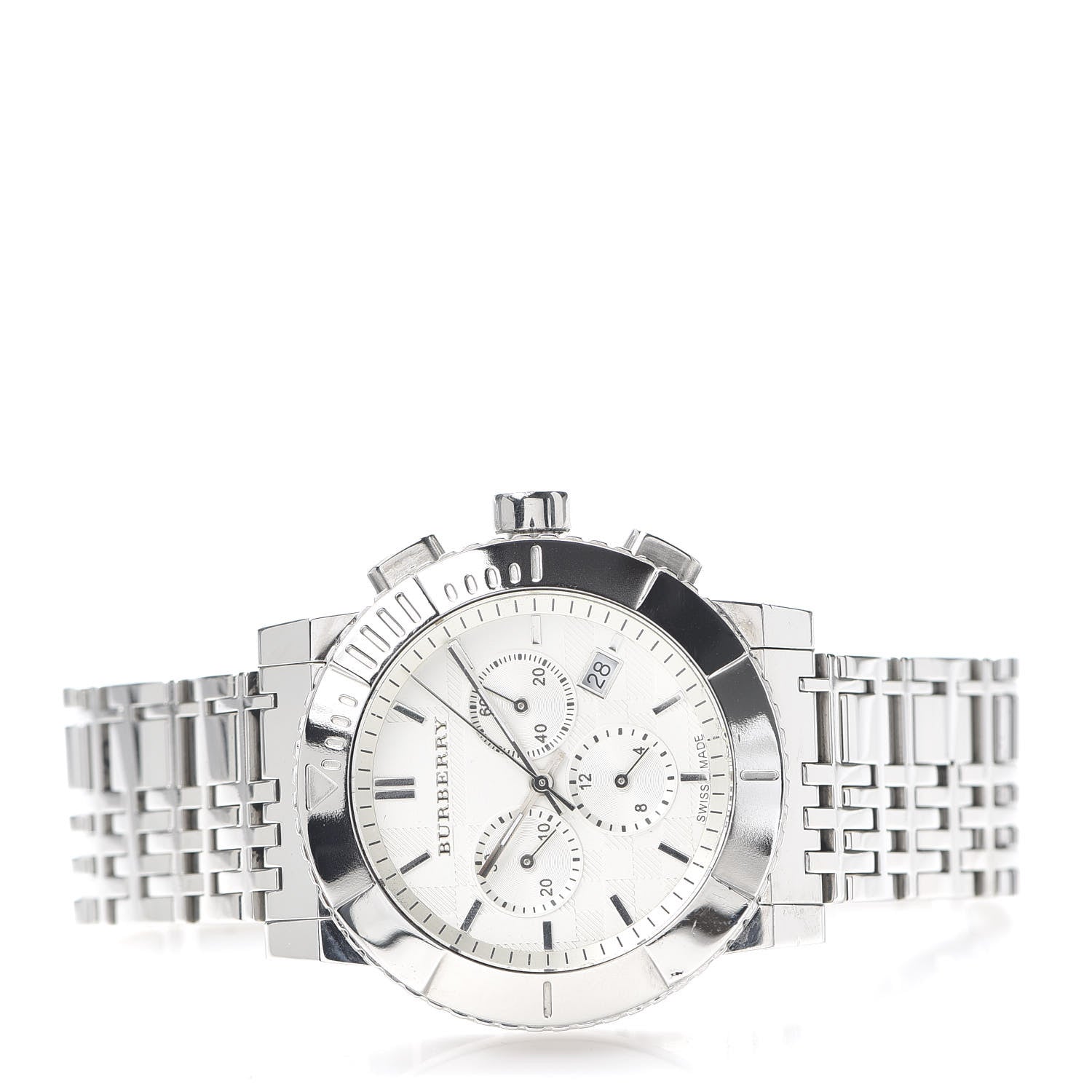 Burberry Stainless Steel 42mm Chronograph Quartz Watch BU2303 3 of 7