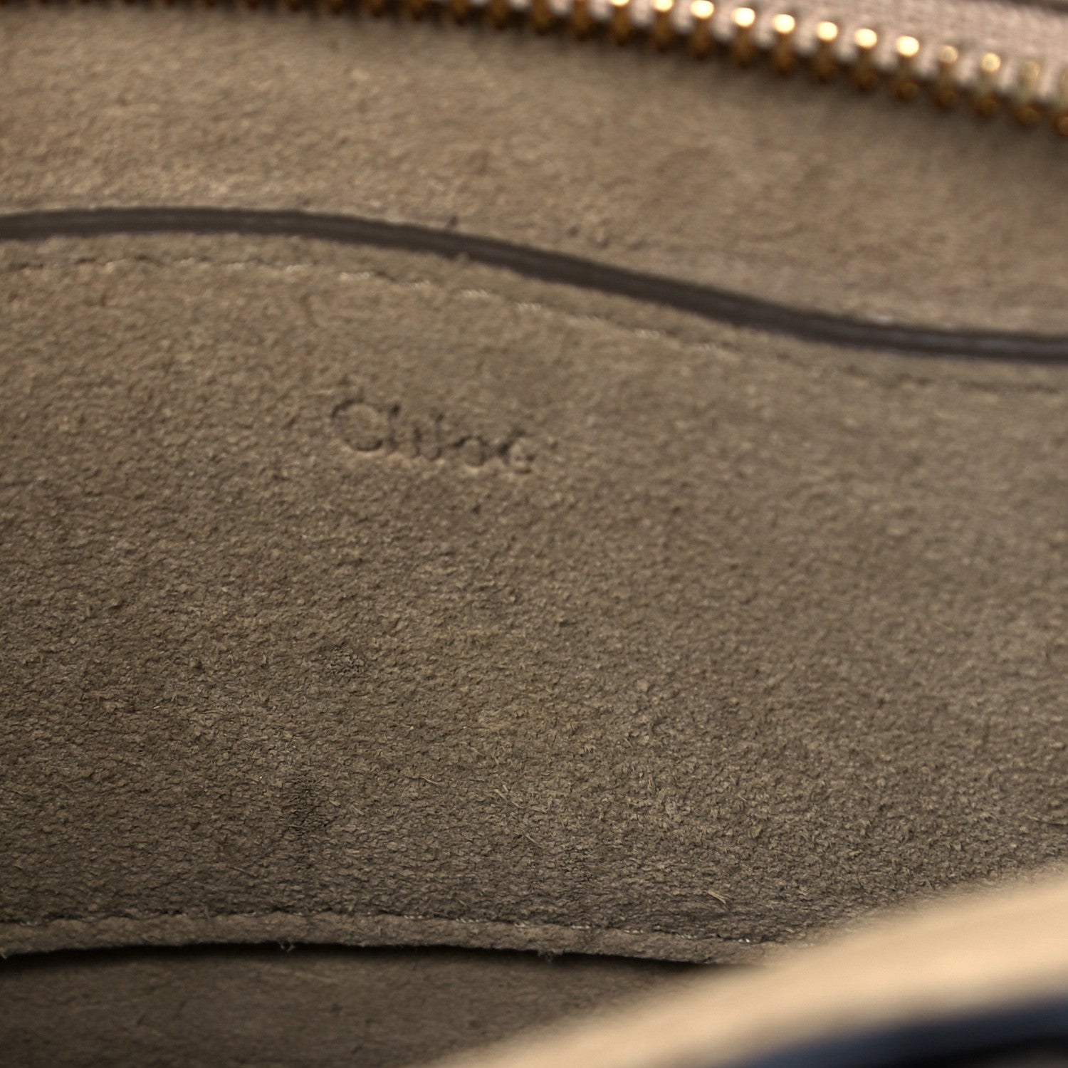 Chloe Calfskin Suede Mini Pixie Signature Belt Bag Abstract White 5 of 8