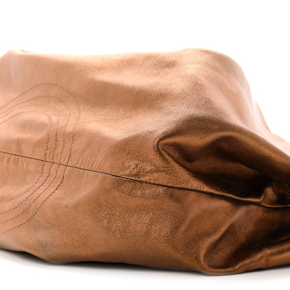 Loewe Metallic Nappa Aire Shoulder Bag Bronce 8 of 8