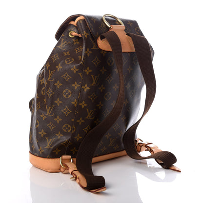 Louis Vuitton Monogram Montsouris GM Backpack 2 of 11