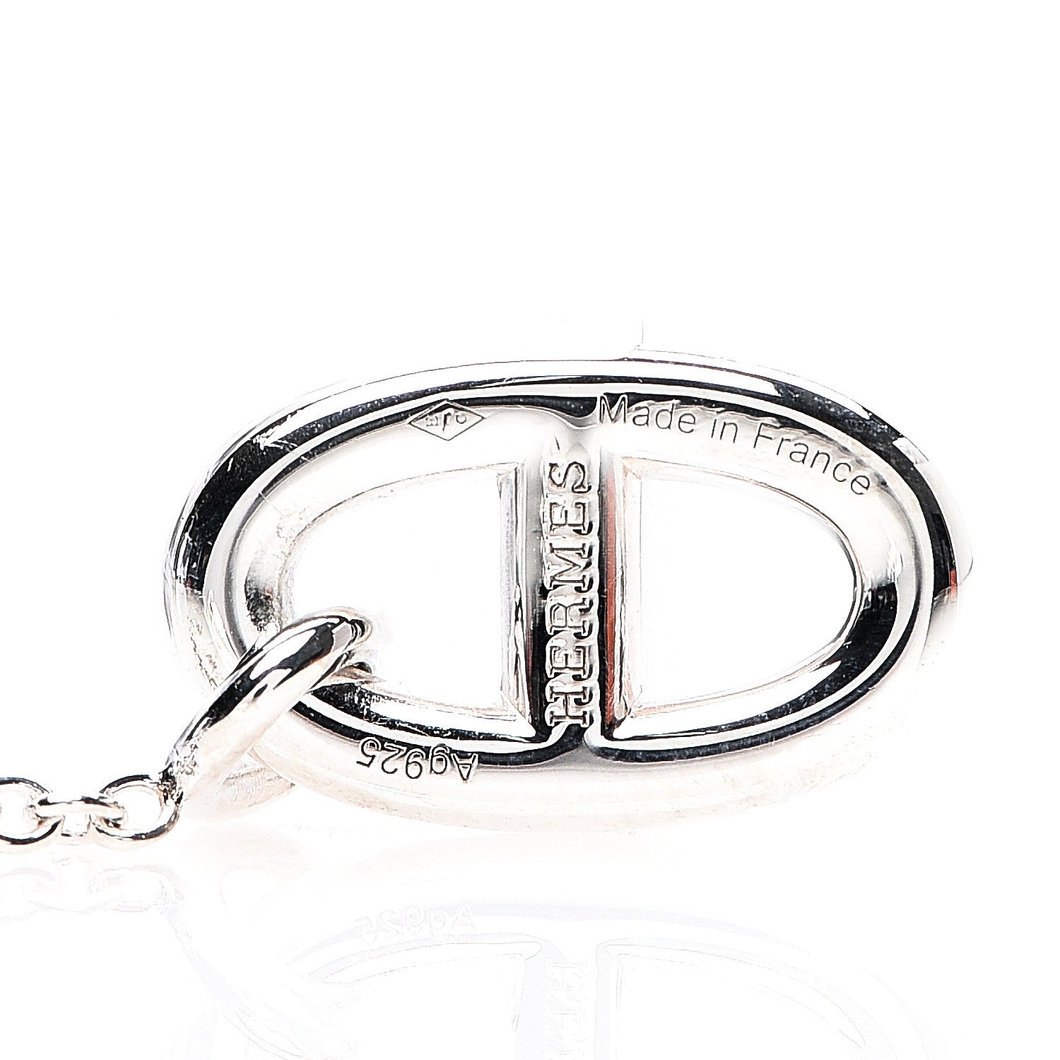 Hermes Sterling Silver Farandole Drop Earrings 4 of 6