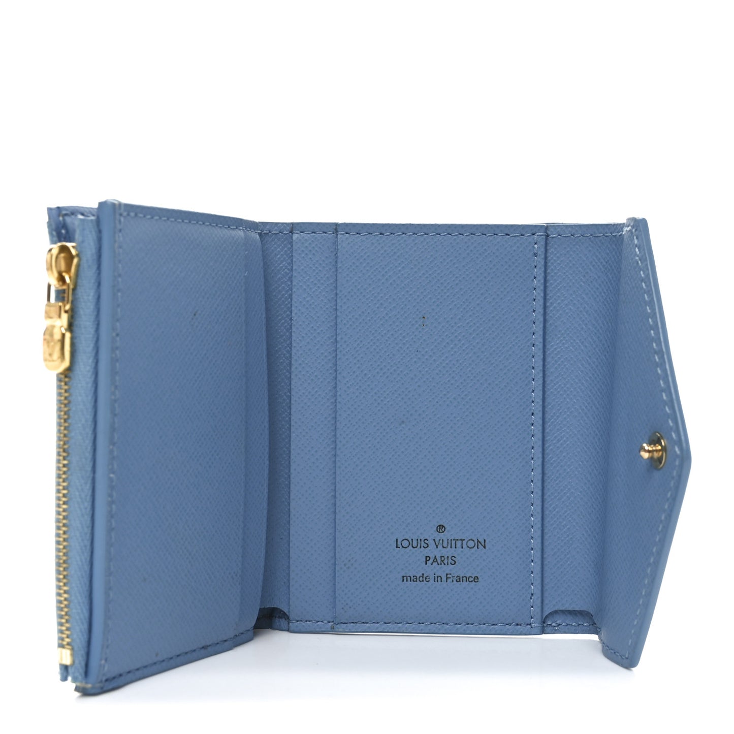 Damier Azur Zoe Wallet Bleuet