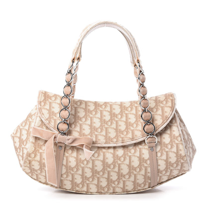 Christian Dior Monogram Romantique Trotter Bag Beige 1 of 9