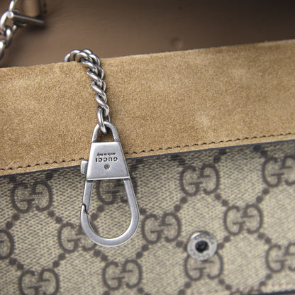 Gucci GG Supreme Monogram Super Mini Dionysus Shoulder Bag Taupe 9 of 12