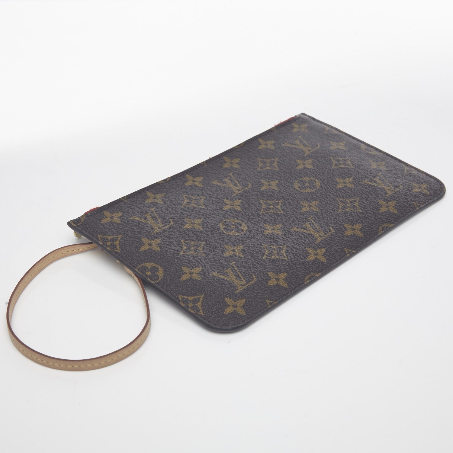 Louis Vuitton Monogram Neverfull MM GM Pochette Cherry 5 of 9