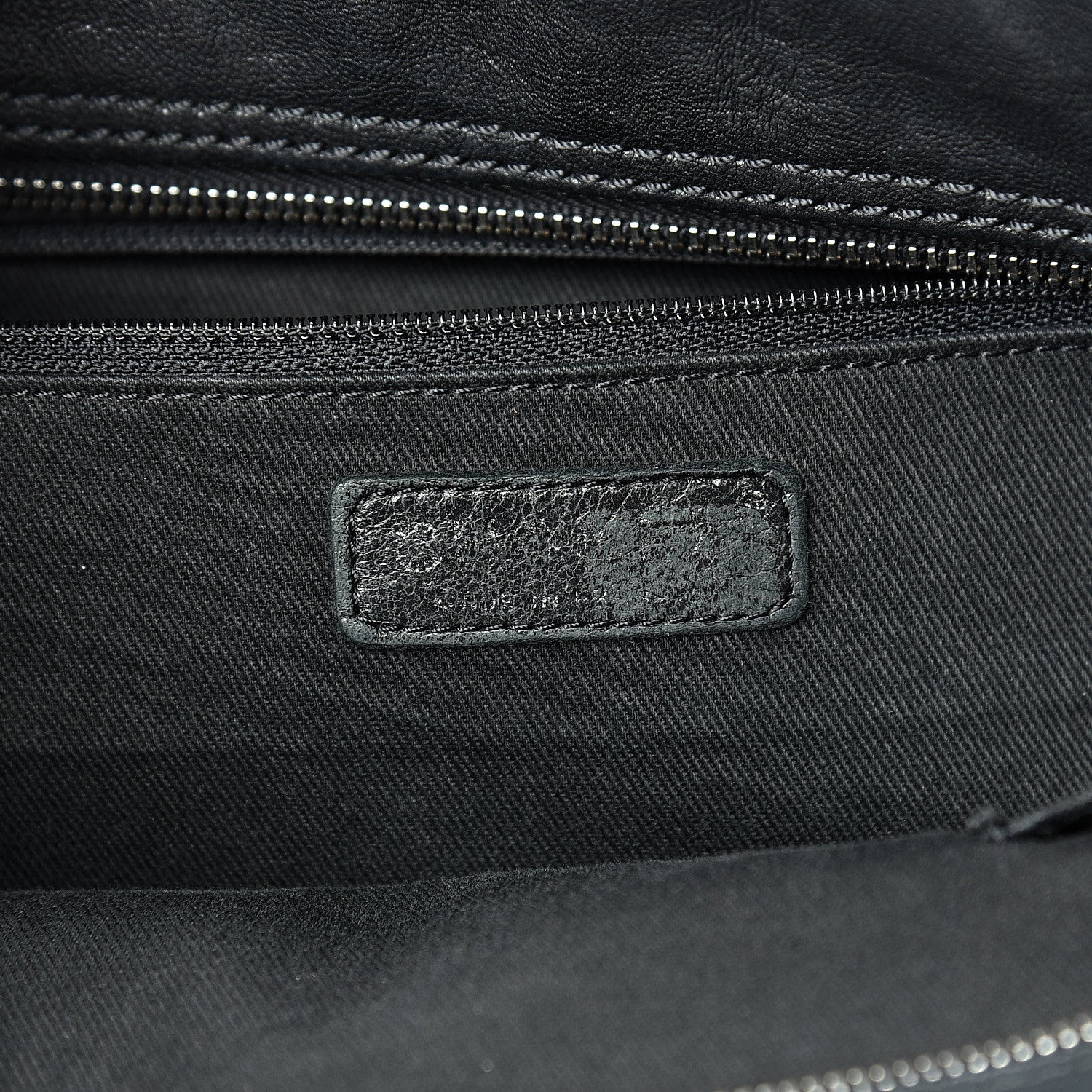 Chanel Calfskin Large Diamond Stitch Tote Black 5 of 14