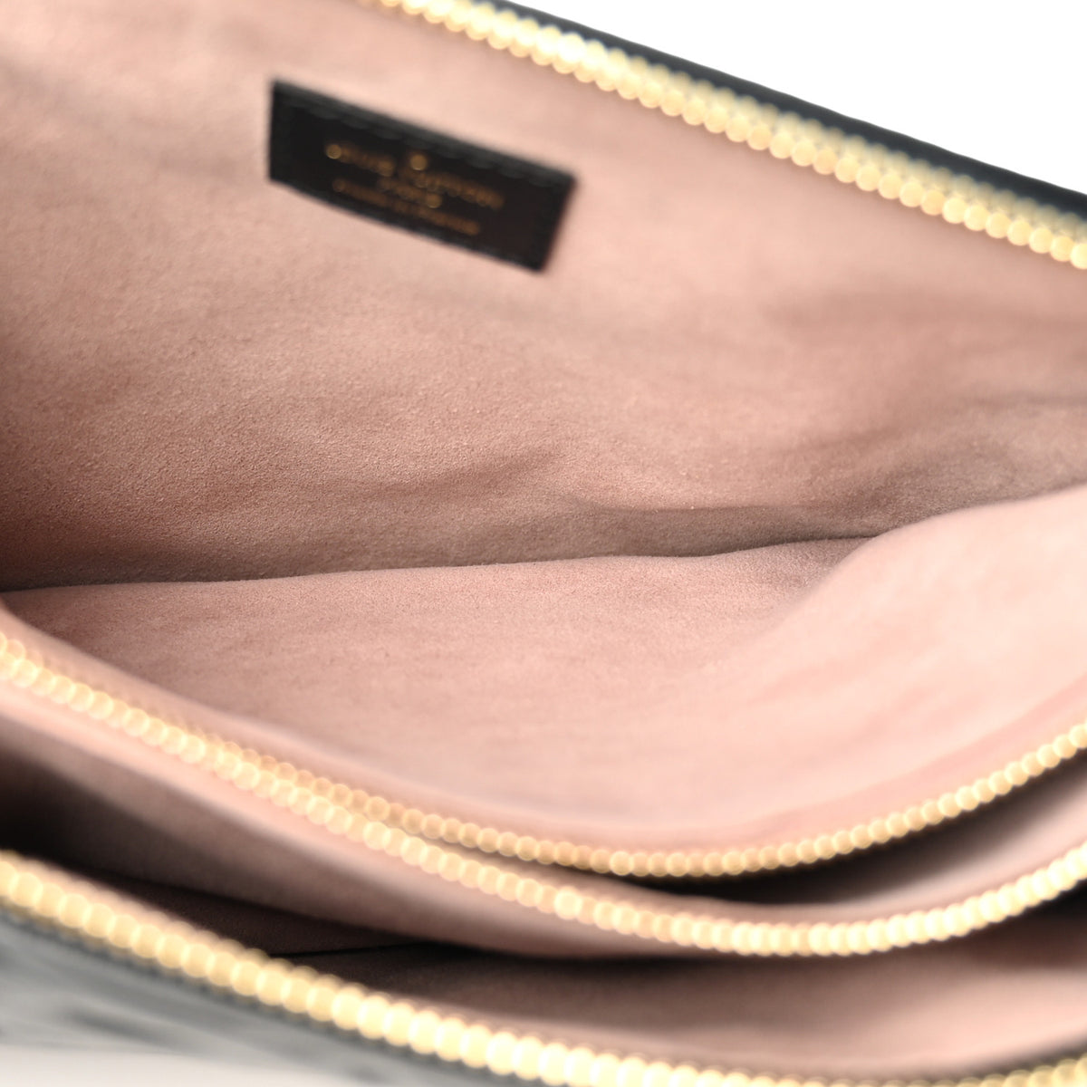 Louis Vuitton Lambskin Embossed Monogram Coussin PM Black 7 of 11