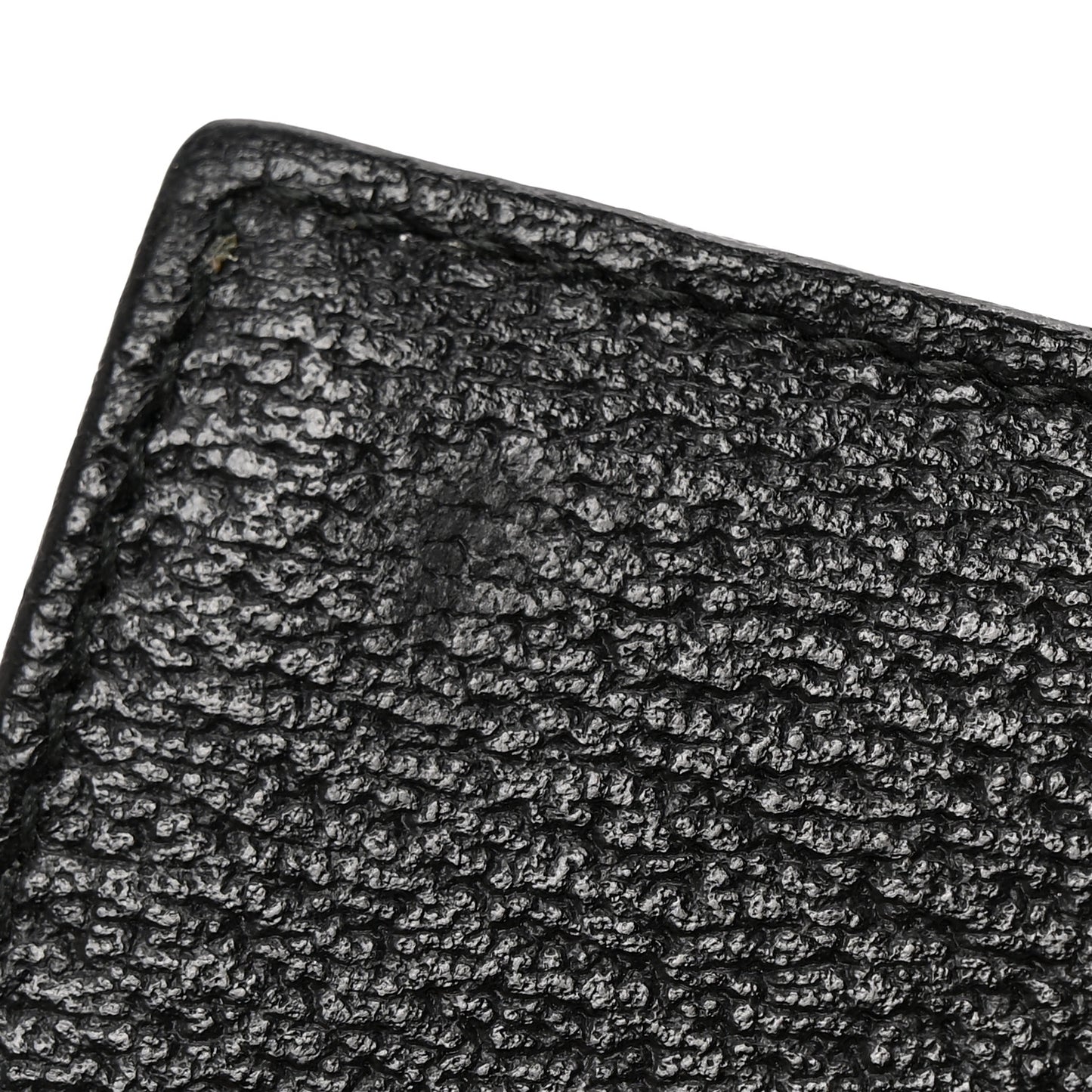 Calfskin Boar Effect GG Marmont Card Case Black