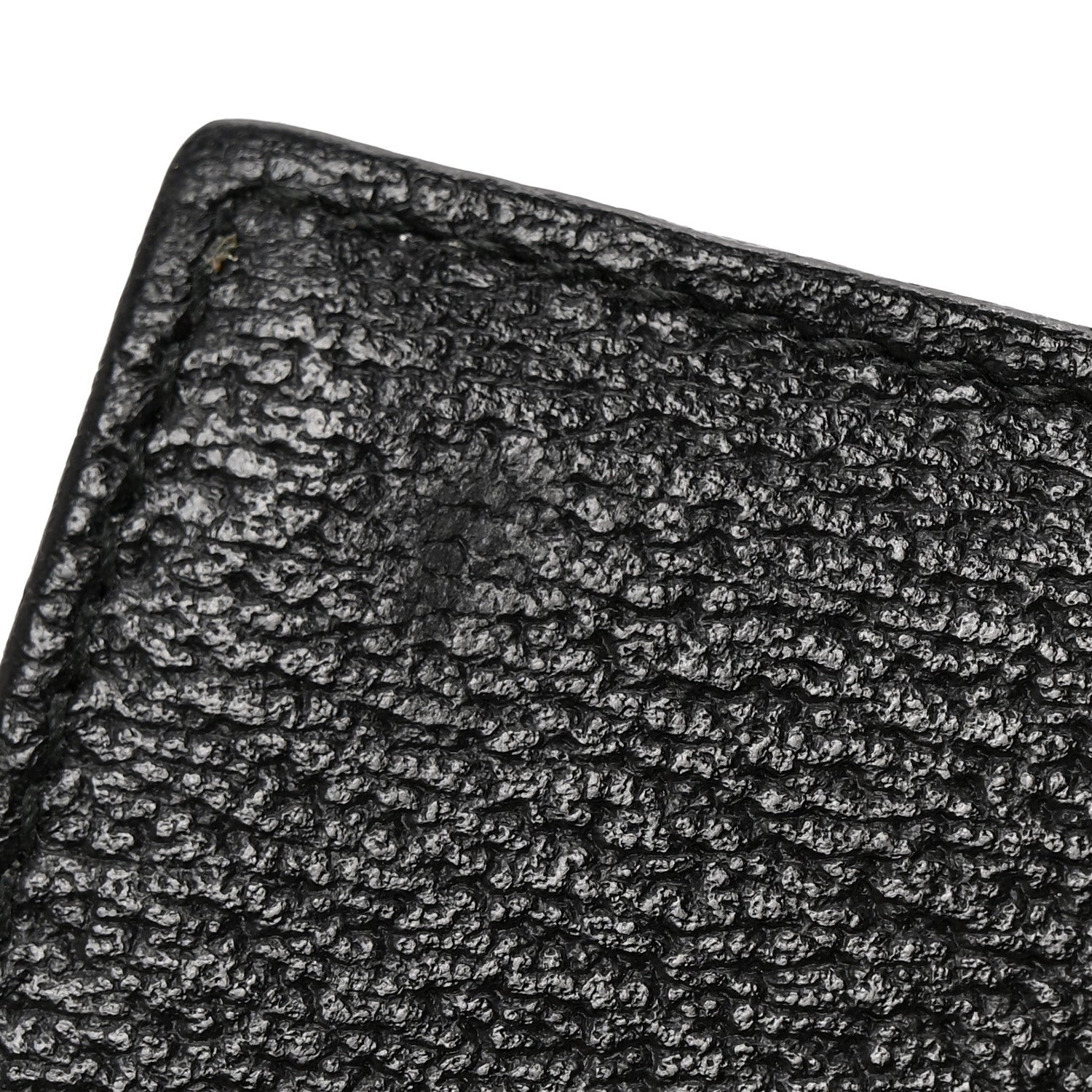 Gucci Calfskin Boar Effect GG Marmont Card Case Black 8 of 9