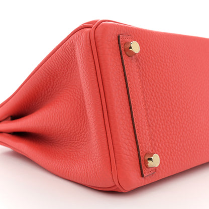 Hermes Togo Birkin 25 Capucine 9 of 11