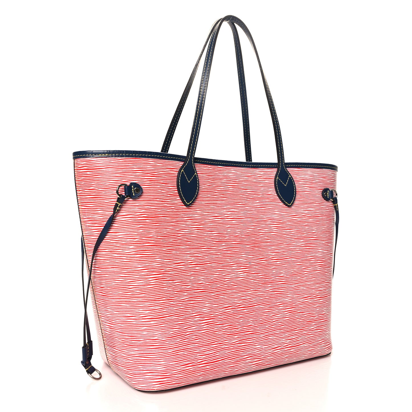 Epi Neverfull MM Denim Red