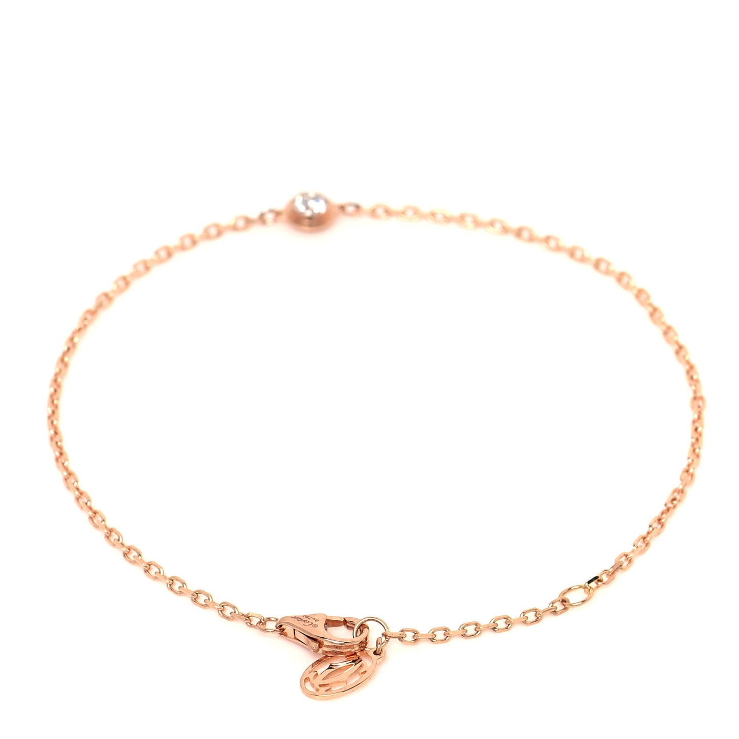 18K Pink Gold Cartier LM D'Amour Bracelet