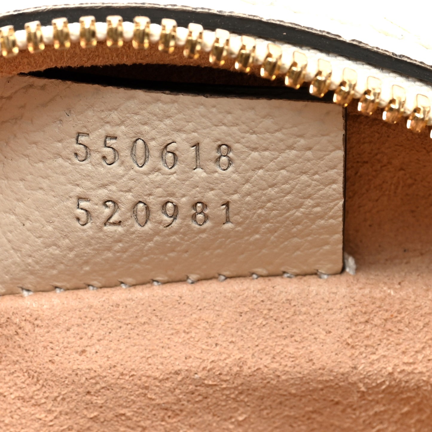 Textured Calfskin Web Mini Ophidia Round Shoulder Bag Mystic White