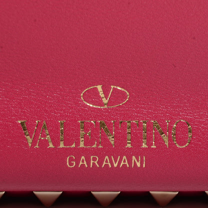Valentino Garavani Vitello Medium Rockstud Tote Cyclamin 8 of 8