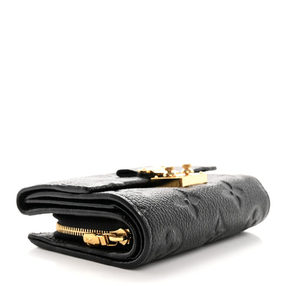Louis Vuitton Empreinte Metis Compact Wallet Black 4 of 11