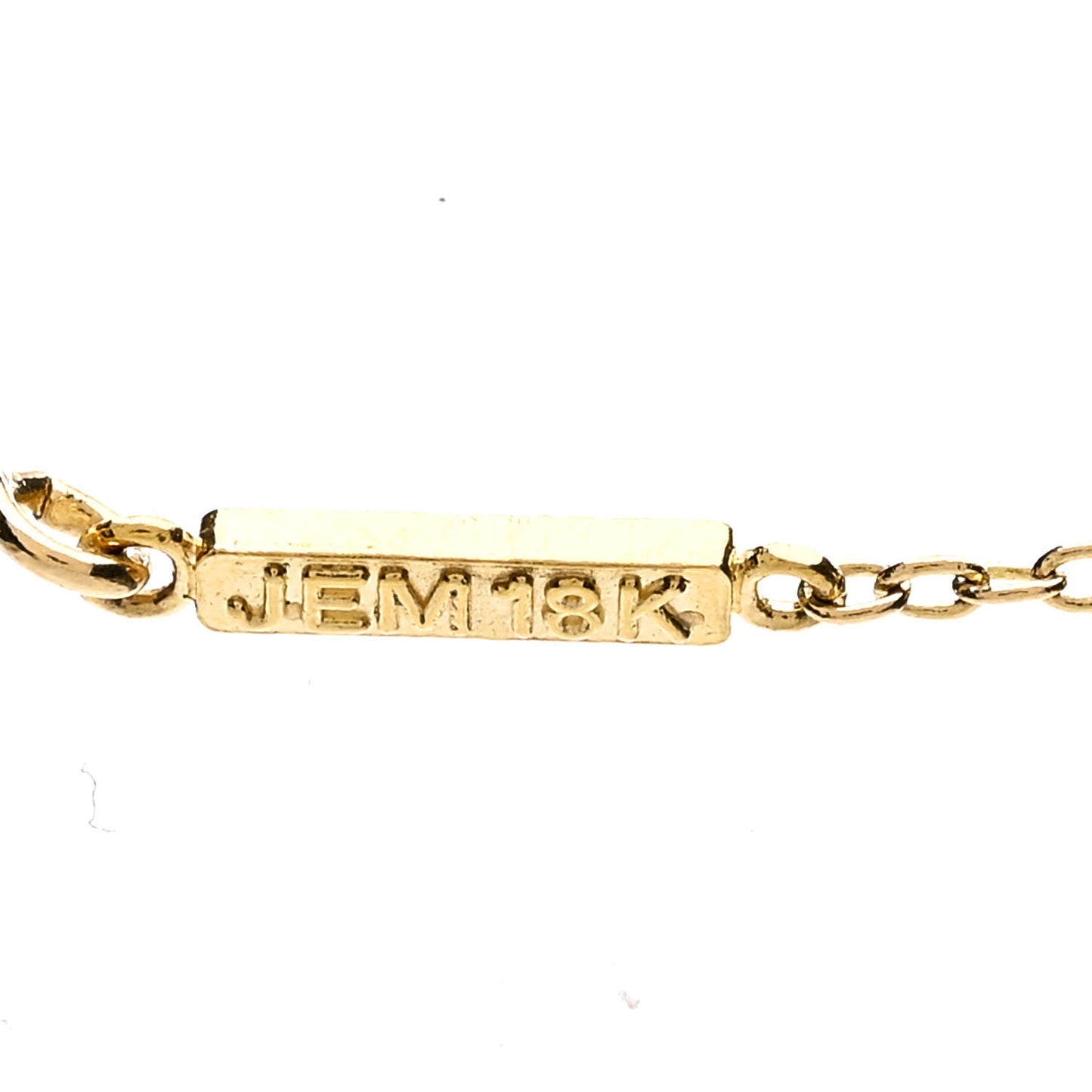 18K Yellow Gold Diamond Cross Pendant Necklace