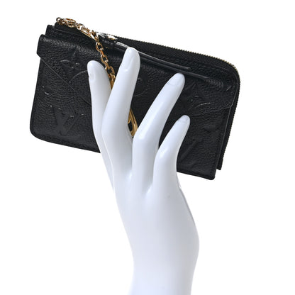 Louis Vuitton Empreinte Recto Verso Card Holder Black 2 of 6