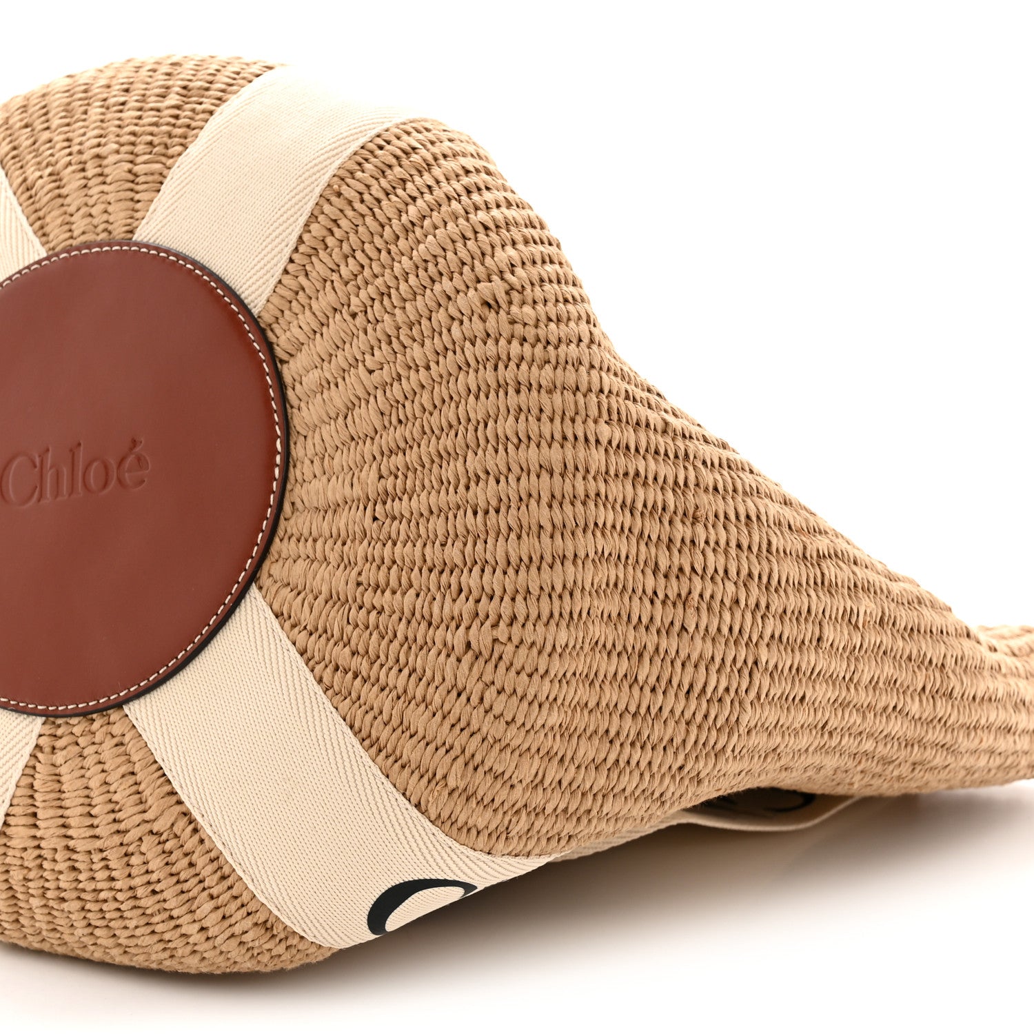 Chloe X MIFUKO Raffia Large Woody Basket Bag White 9 of 11
