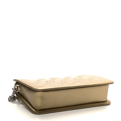 Louis Vuitton Calfskin Debossed Monogram Lexington Pochette Light Gold 4 of 7