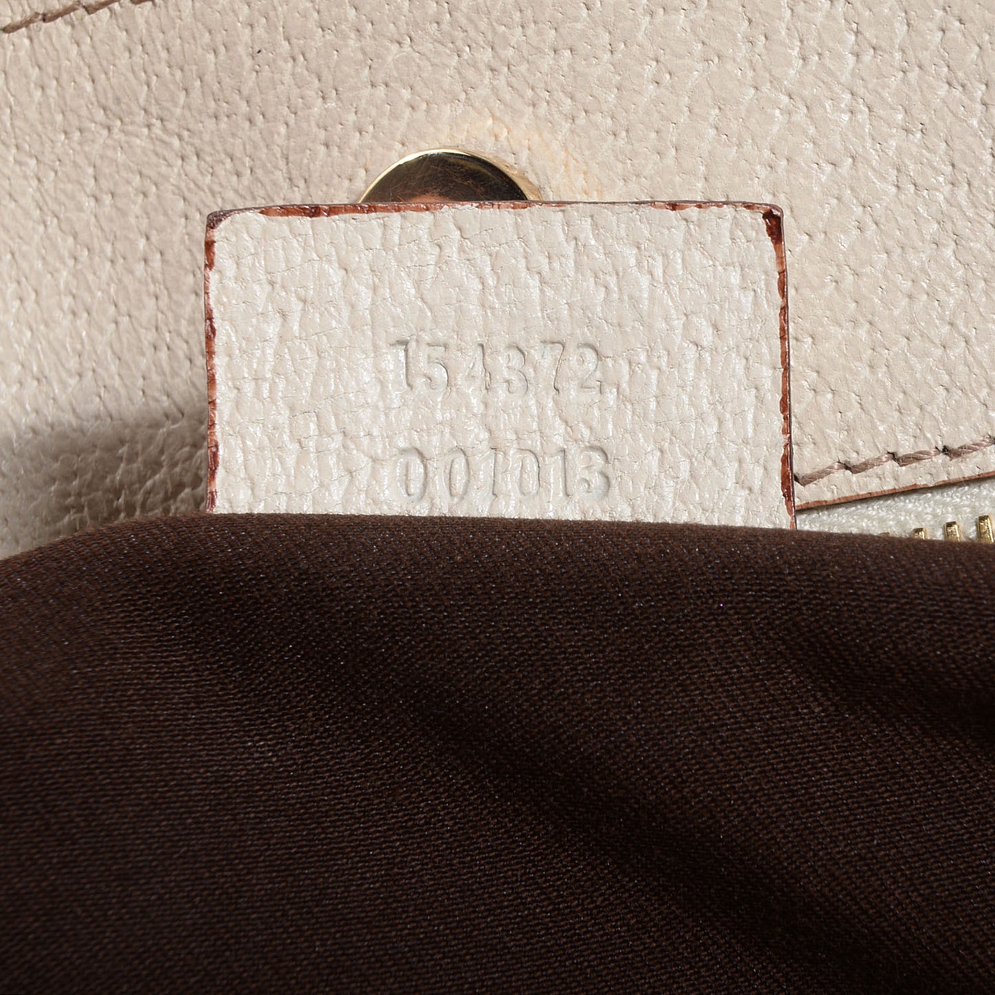 Monogram Creole Large Tote Off White