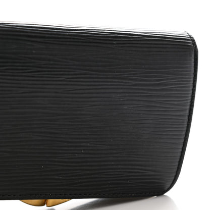 Louis Vuitton Epi French Purse Wallet Black 10 of 11