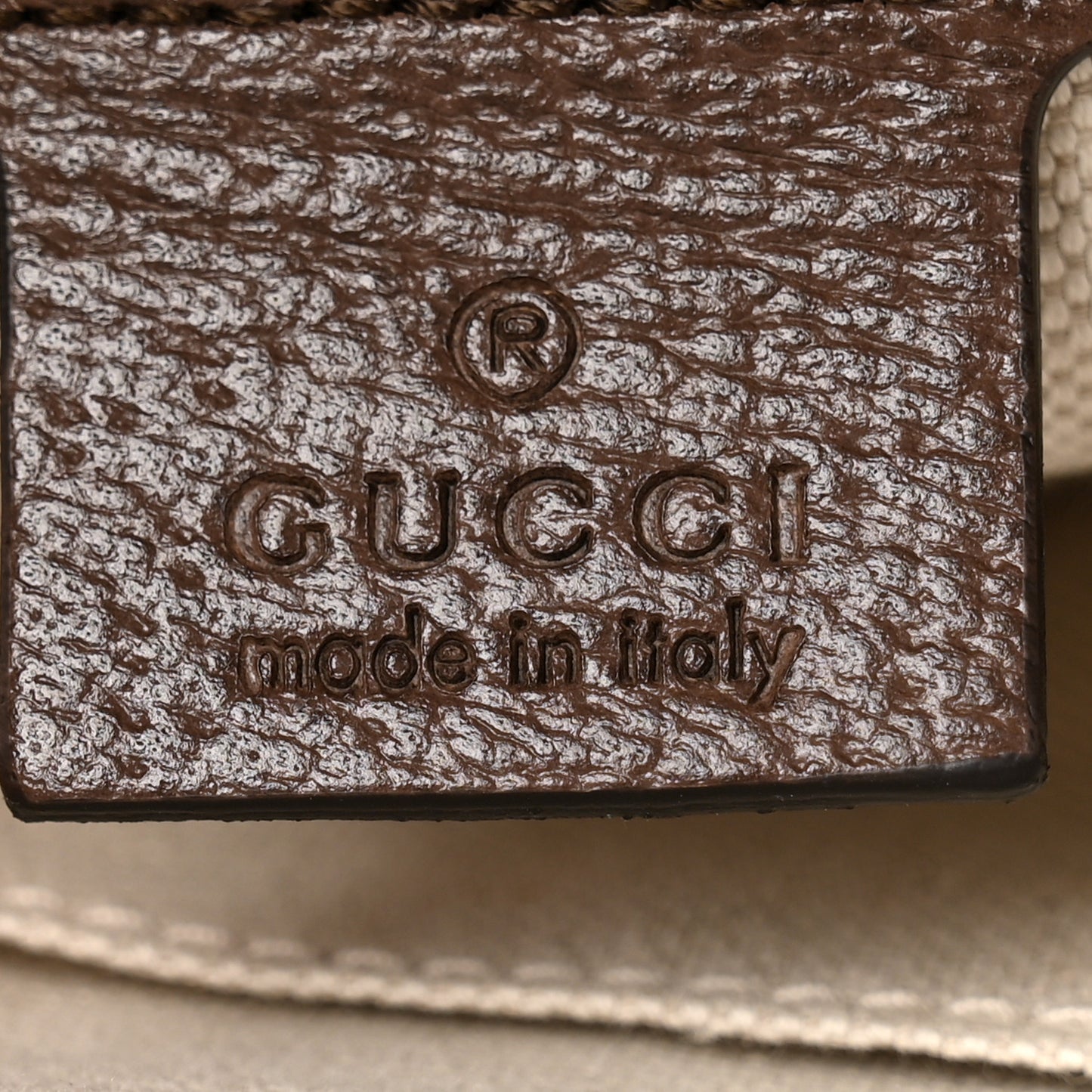 GG Supreme Monogram Web Small Ophidia Messenger Bag Brown