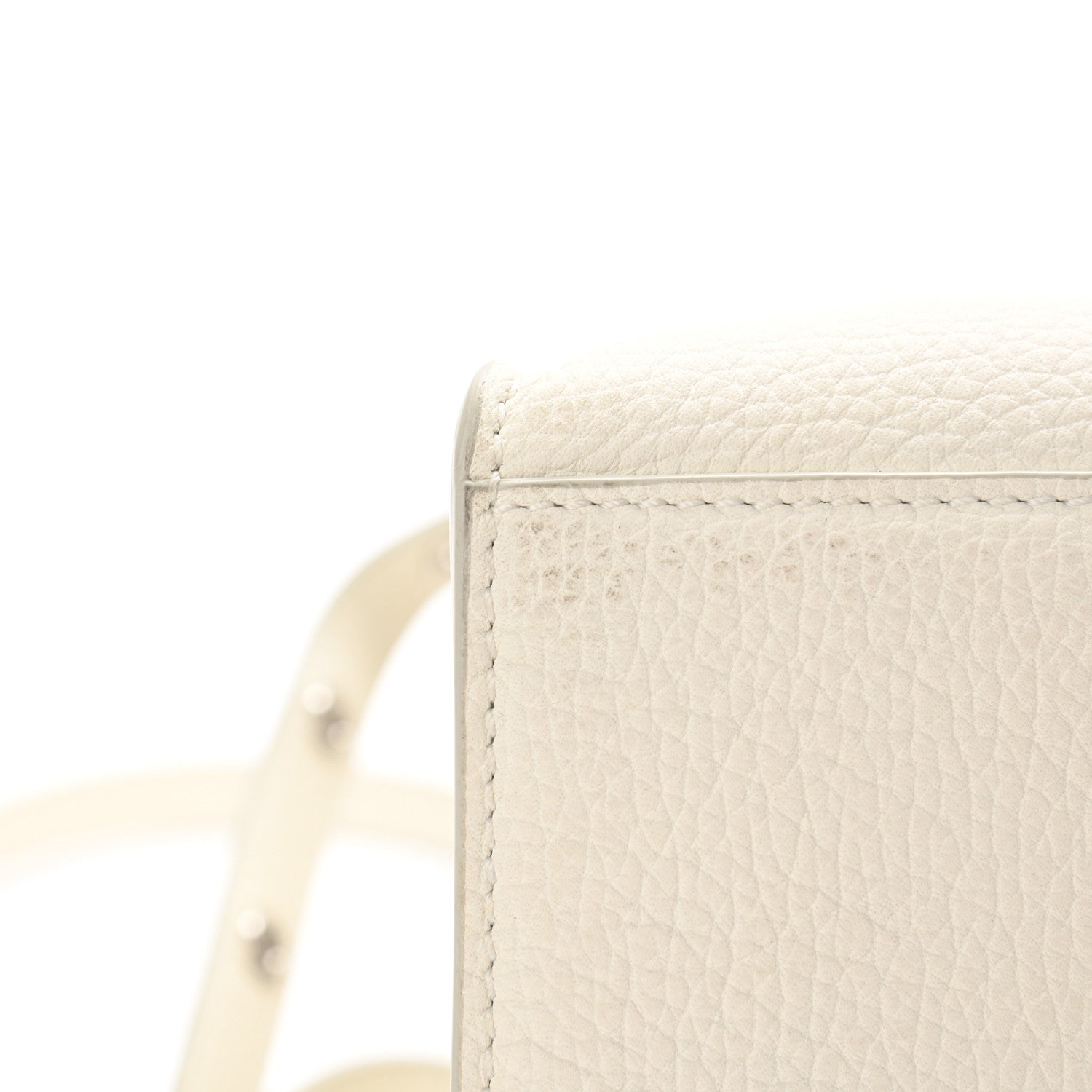Celine Supple Grained Calfskin Nano Big Bag White 12 of 14