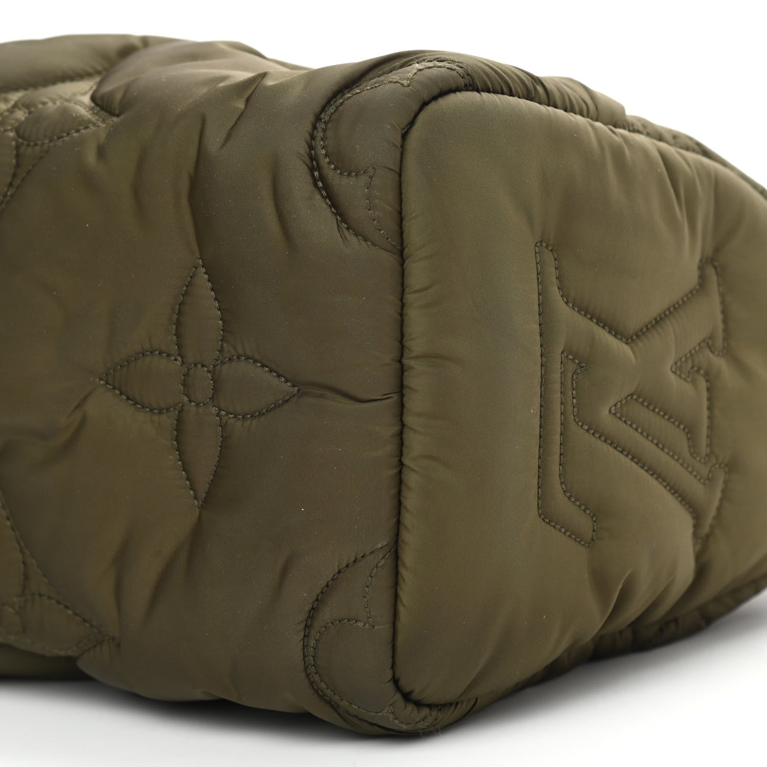 Louis Vuitton Econyl Mini Monogram Pillow Speedy Bandouliere 25 Khaki 9 of 9