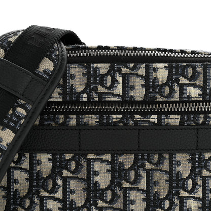 Christian Dior HOMME Oblique Safari Messenger Blue 8 of 12