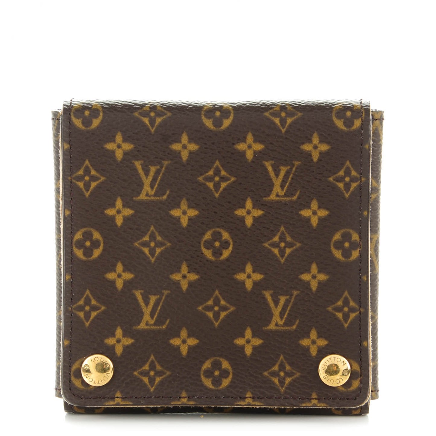 Monogram Folding Jewelry Case