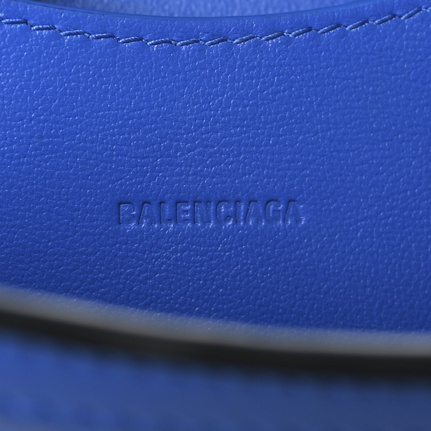 Balenciaga Smooth Calfskin Neo Classic Silver Hardware Mini City Bleu 5 of 8