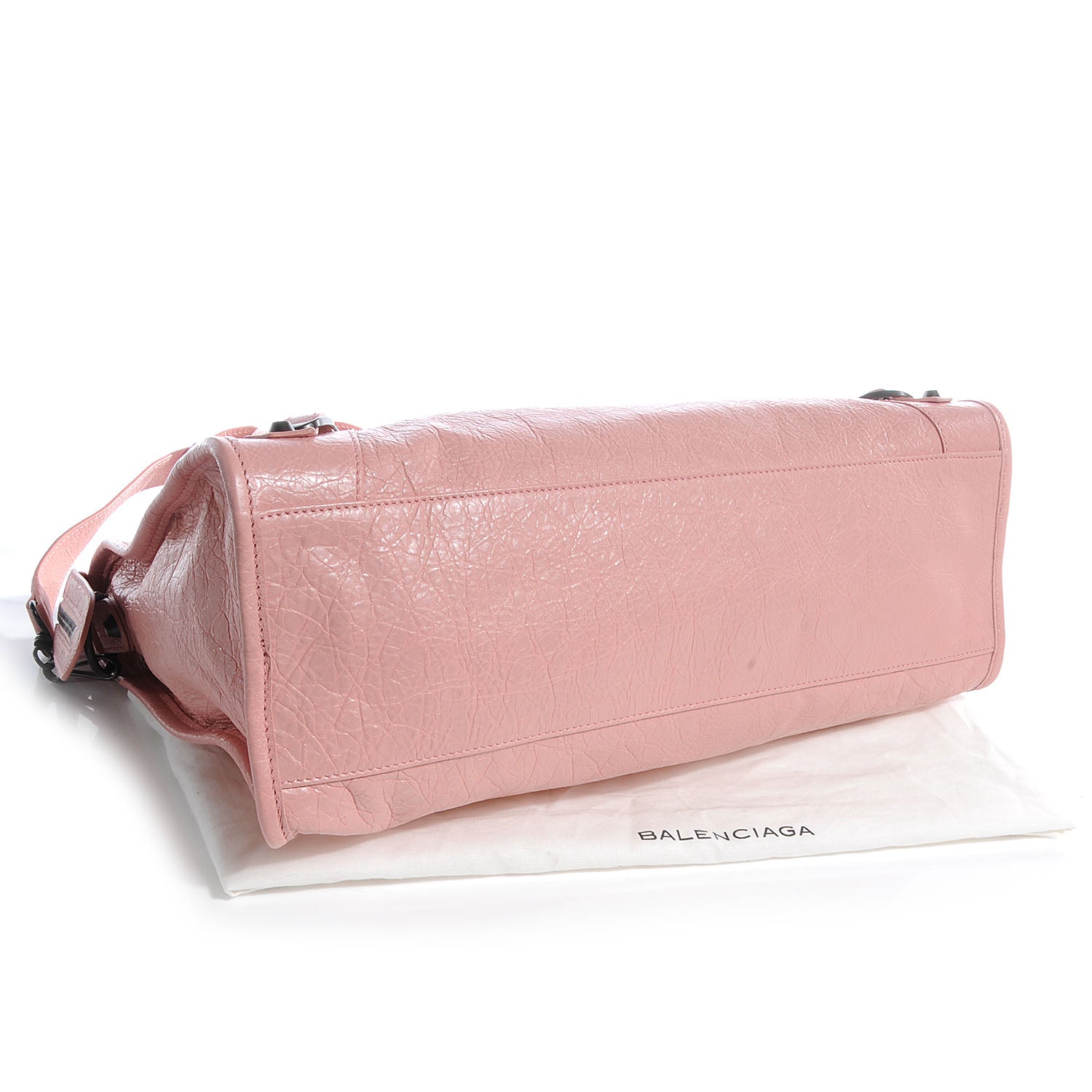 Balenciaga Agneau Classic Hardware City Rose Peche 4 of 9