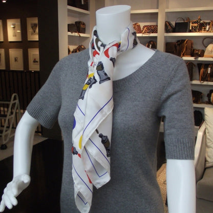 Louis Vuitton Silk Paint Scarf Multicolor 2 of 5