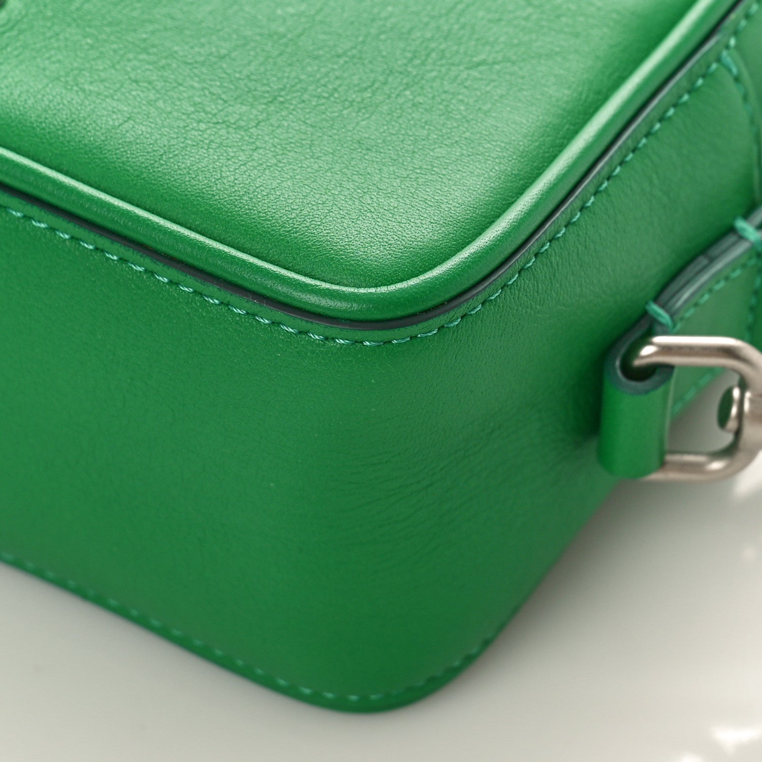 Jacquemus Smooth Calfskin Le Baneto Green 8 of 9