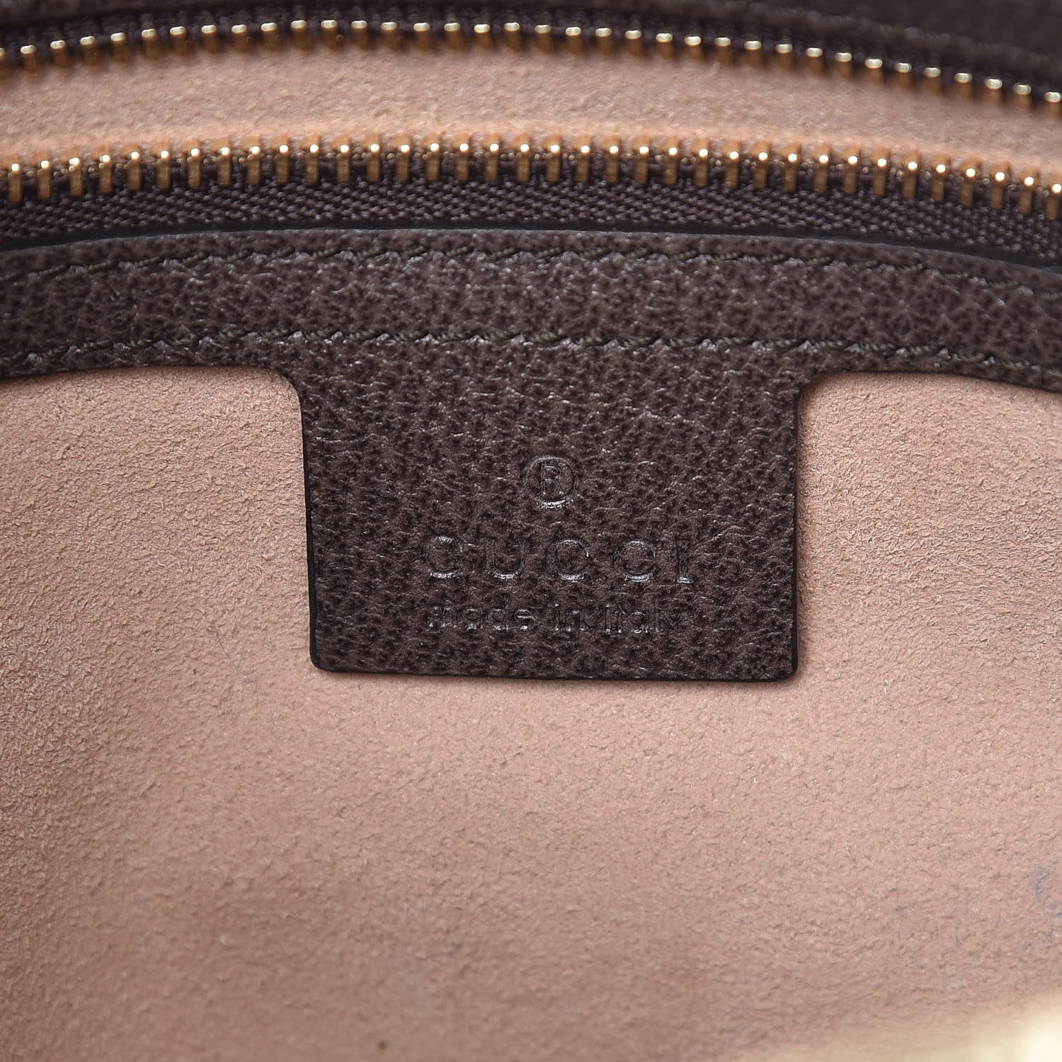 Gucci GG Supreme Monogram Bengal Small Boston Beige Pink 7 of 14