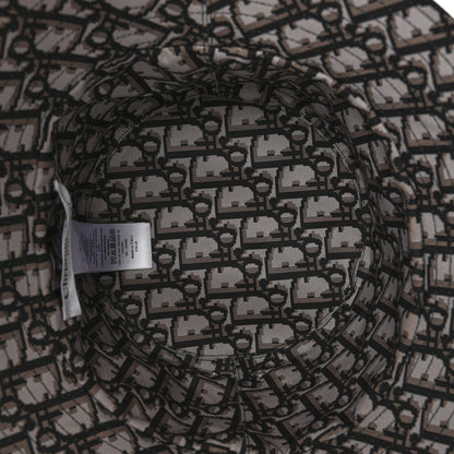 Christian Dior Oblique Reversible Teddy-D Brim Bucket Hat 57 Black 12 of 16