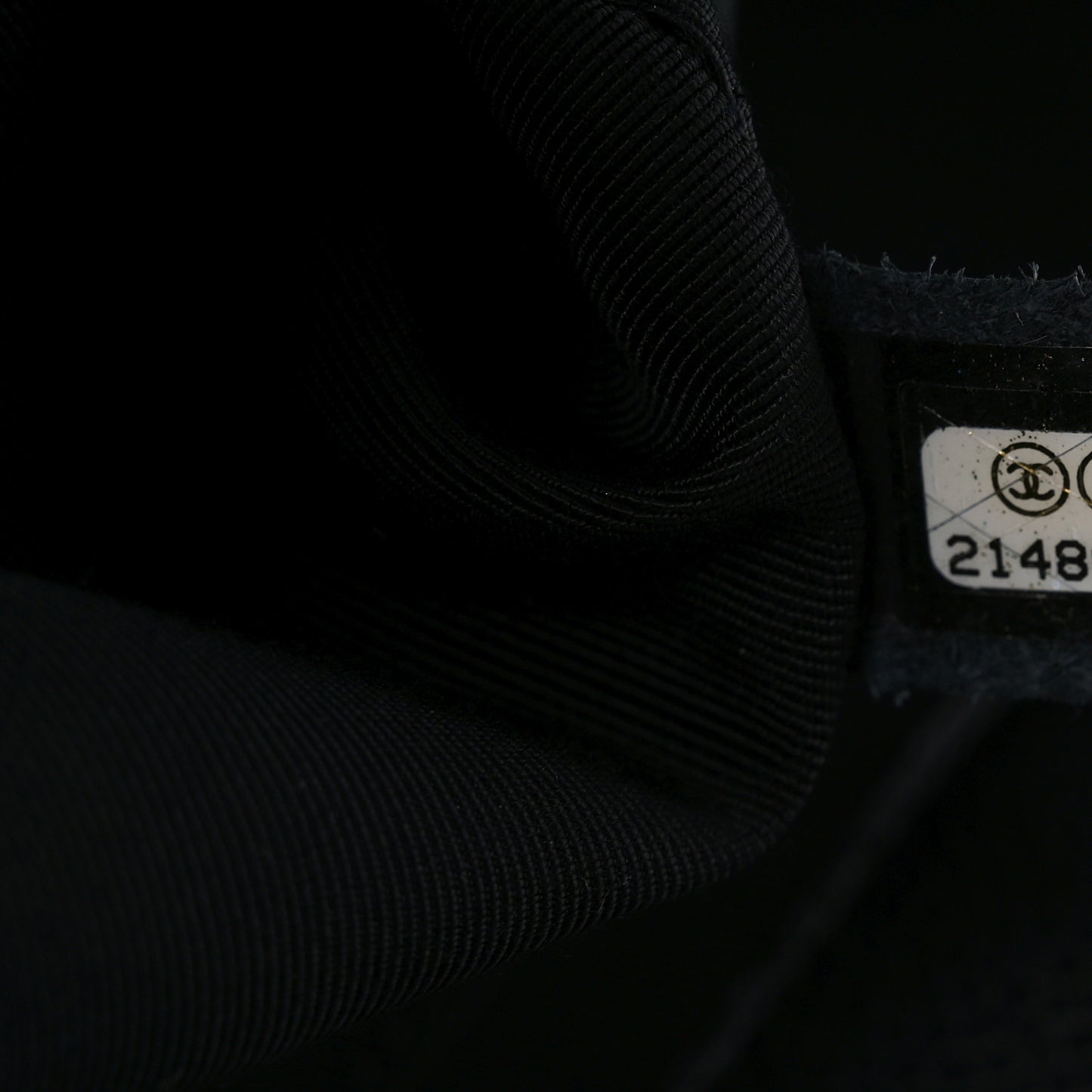 Caviar Quilted Flap Tote Black