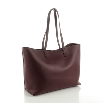 Saint Laurent Calfskin Large Shopping Tote Amaranto 4 of 8