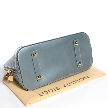 Louis Vuitton Vernis Alma PM Blue Givre 7 of 7