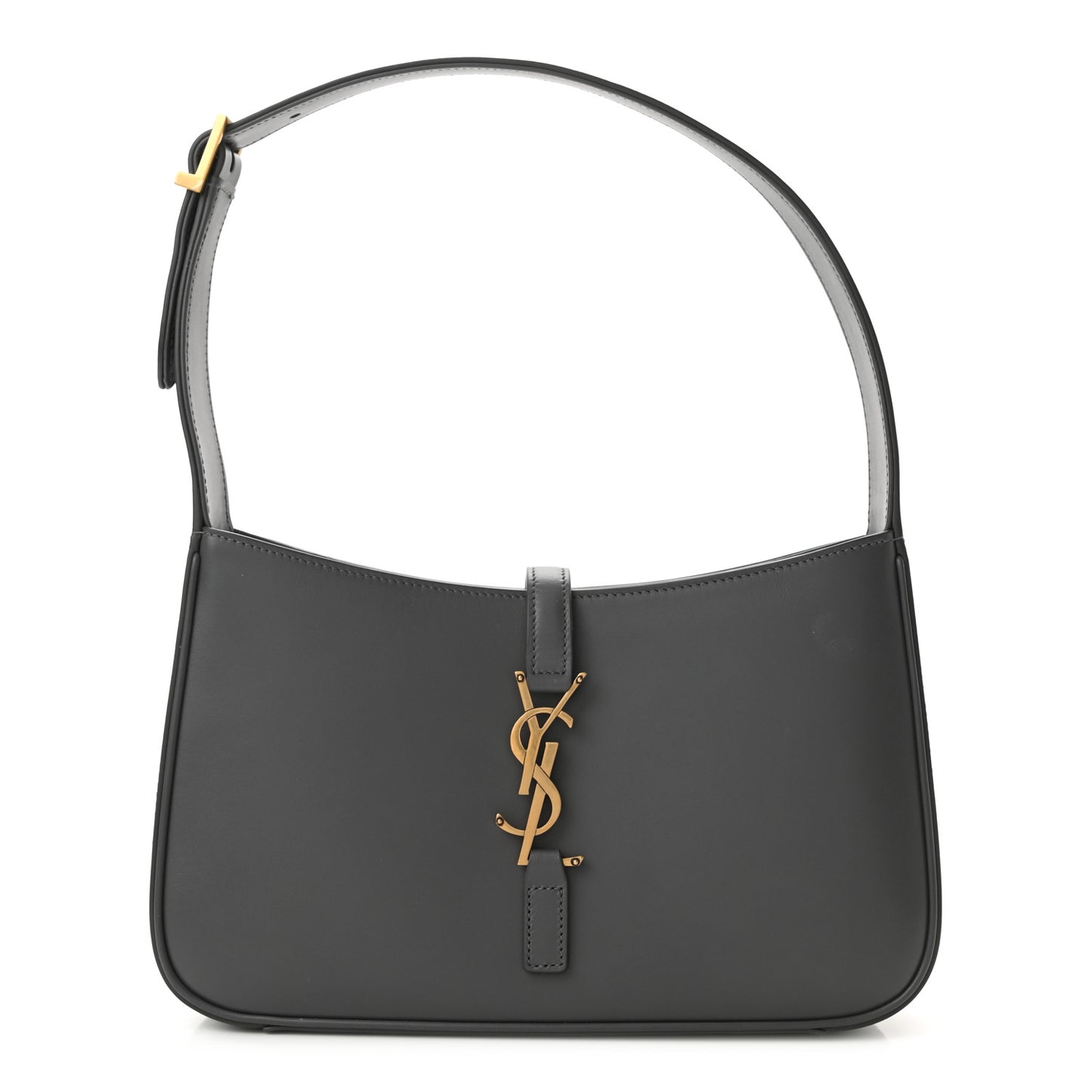 Smooth Calfskin Le 5 A 7 Hobo Storm