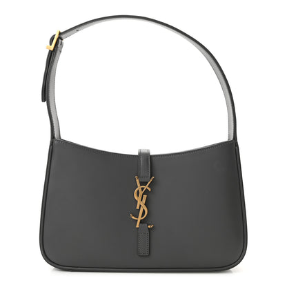 Saint Laurent Smooth Calfskin Le 5 A 7 Hobo Storm 1 of 10