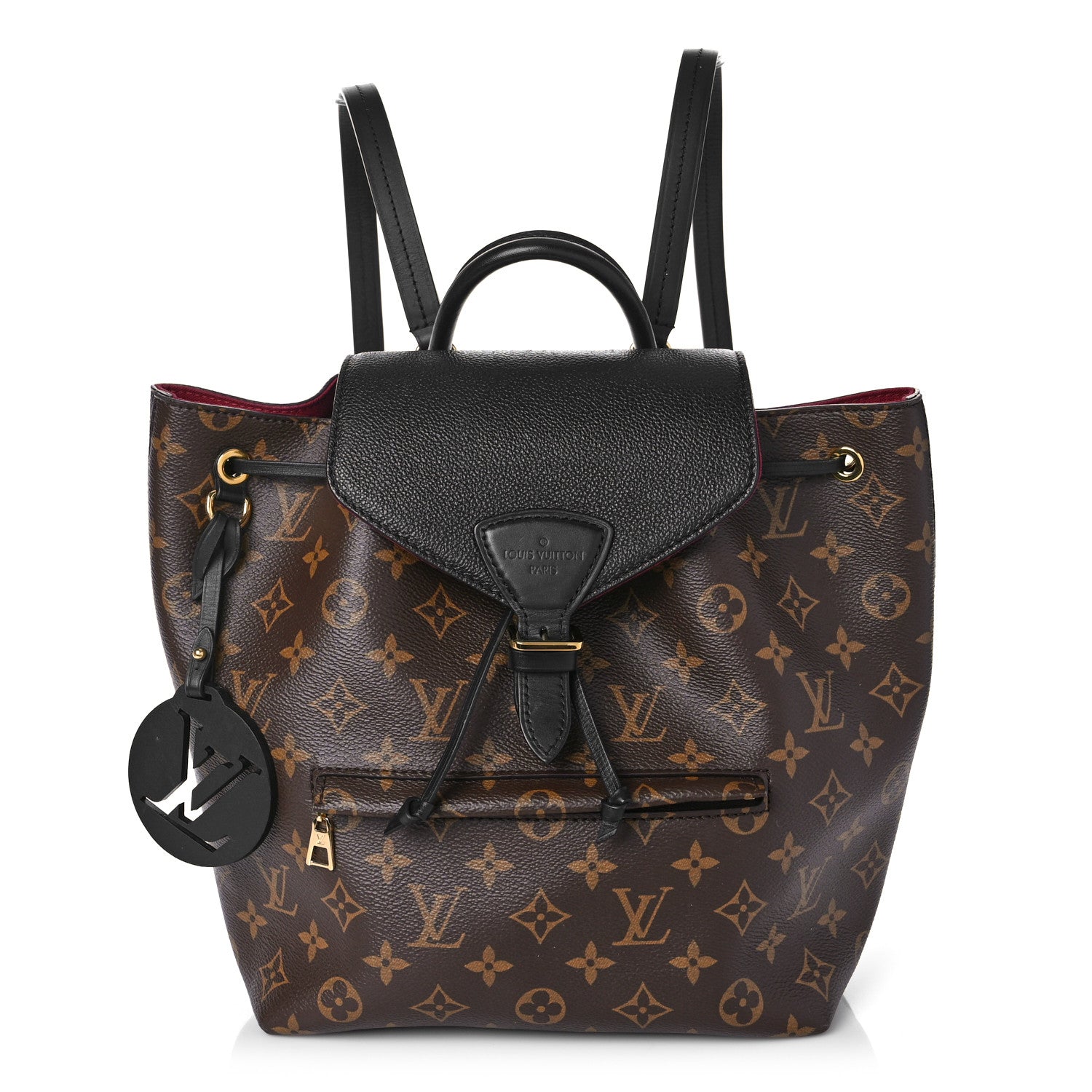 Louis Vuitton Monogram Montsouris PM Black 1 of 11