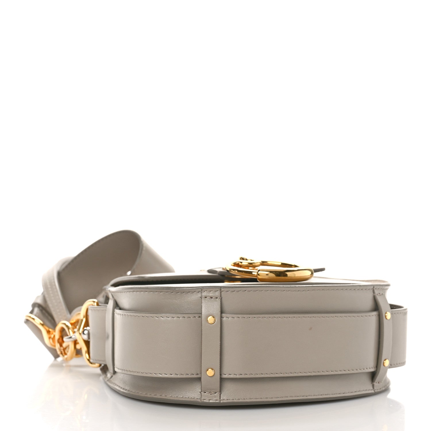 Chloe Calfskin Small Tess Bag Motty Grey 4 of 9