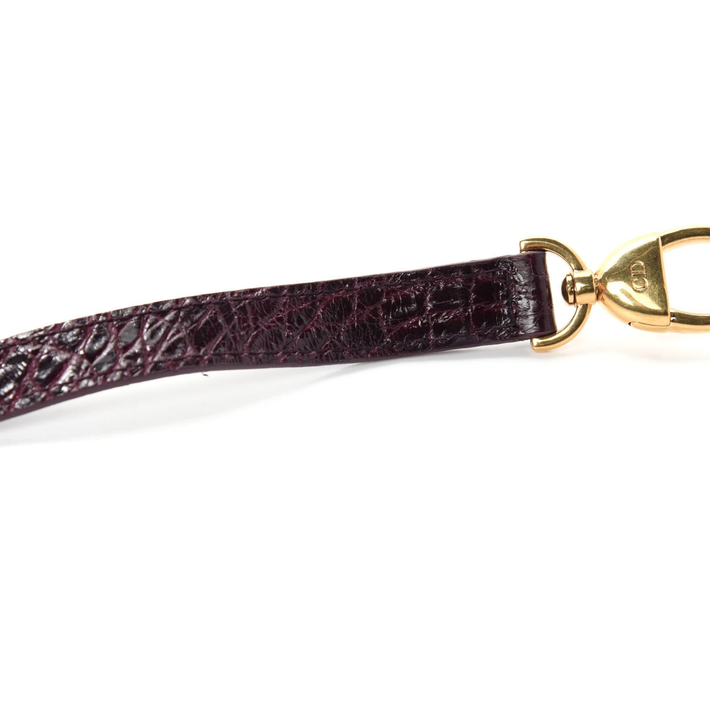 Mink Fur Crocodile Lady Dior Brown
